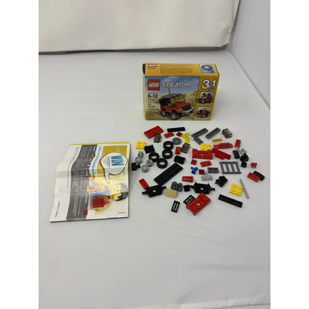 LEGO CREATOR 31040 Desert Racers 3 in 1 Vehicle Complete w/ Box & Manual, Used